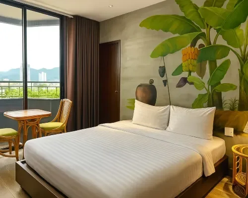 Phòng giường đôi tại MissBamboo Hotel Nha Trang by The Light