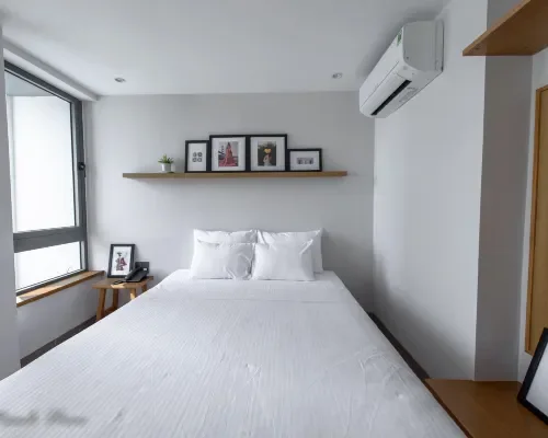 Deluxe Twin với hai loại giường