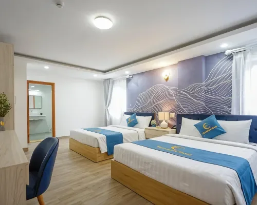 Phòng nghỉ tại Moonlight Nha Trang Hotel – góc 8