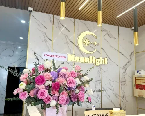 Sảnh và khu đón khách tại Moonlight Nha Trang Hotel – góc 2