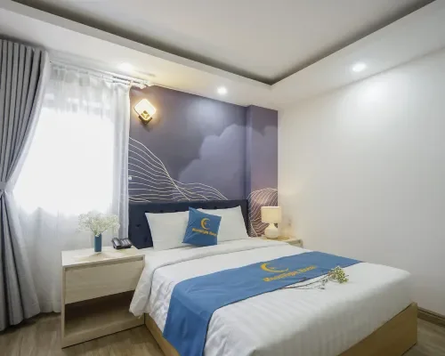Phòng nghỉ tại Moonlight Nha Trang Hotel – góc 4