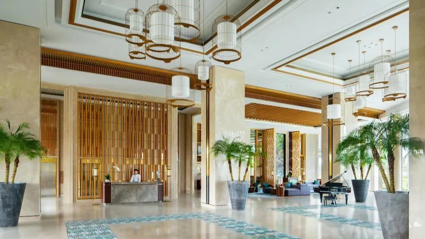 Sảnh và khu đón khách tại Mövenpick Resort Cam Ranh – góc 2