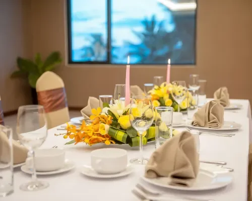 Không gian ăn uống tại Mường Thanh Grand Nha Trang