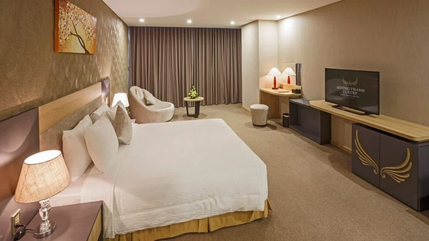 Phòng nghỉ tại Mường Thanh Luxury Nha Trang