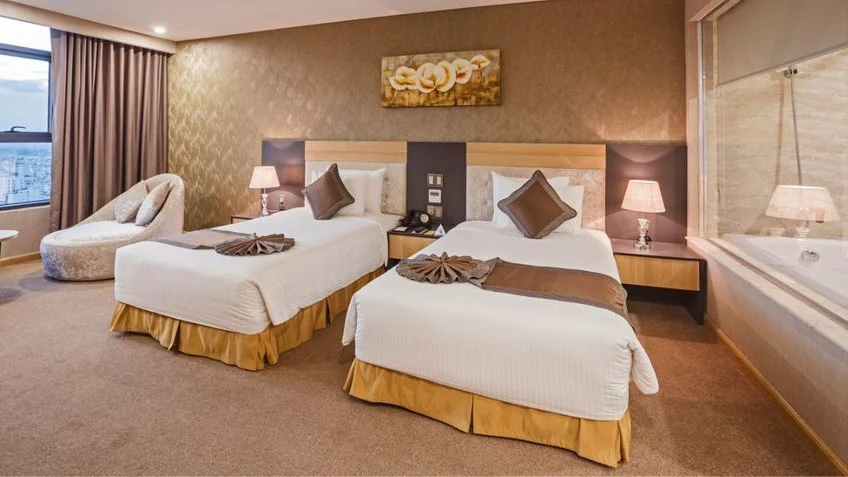 Phòng nghỉ tại Mường Thanh Luxury Nha Trang – góc 4