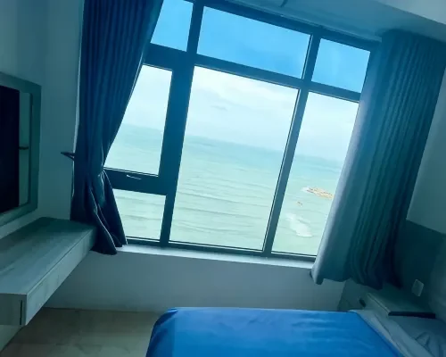 Tầm nhìn thành phố và núi