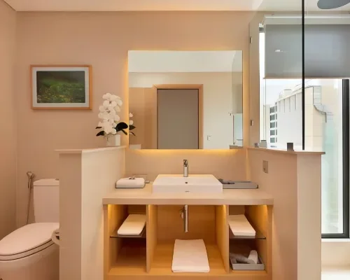 Phòng tắm tại Nagar Hotel Nha Trang
