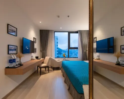 Phòng nghỉ tại Navada Beach Hotel Nha Trang – góc 4