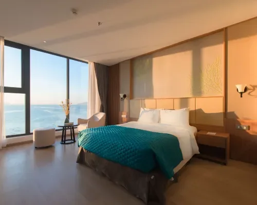 Phòng nghỉ tại Navada Beach Hotel Nha Trang – góc 2