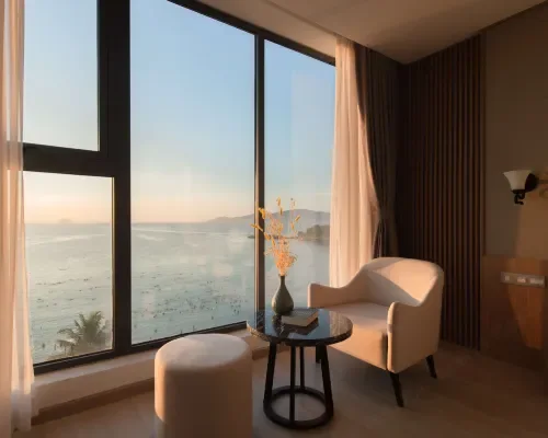 Góc nhìn tại Navada Beach Hotel Nha Trang