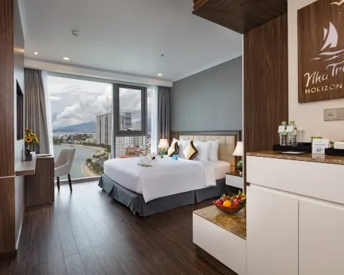 Phòng nghỉ tại Nha Trang Horizon Hotel – góc 9