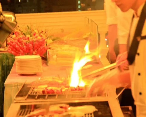 Không gian ăn uống tại Nha Trang Palace Hotel