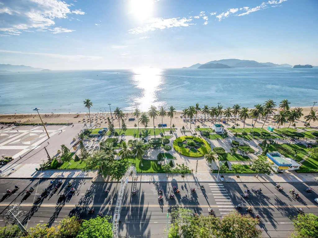 Tầm nhìn biển từ Novotel Nha Trang