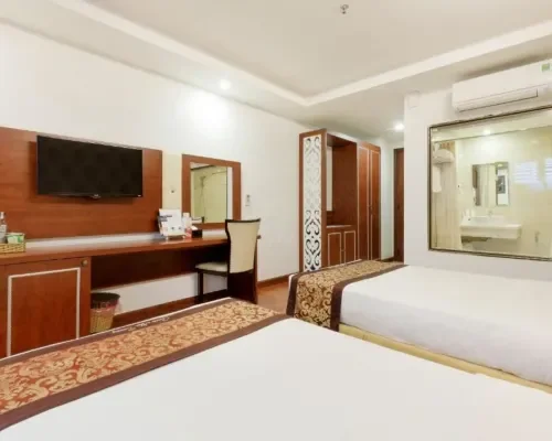 Phòng nghỉ tại Paris Luxury Hotel & Apartment Nha Trang – góc 4
