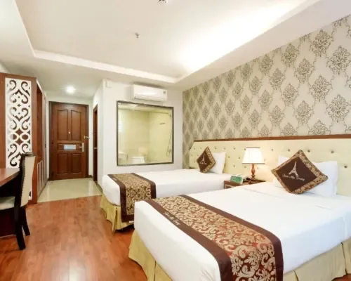 Phòng nghỉ tại Paris Luxury Hotel & Apartment Nha Trang