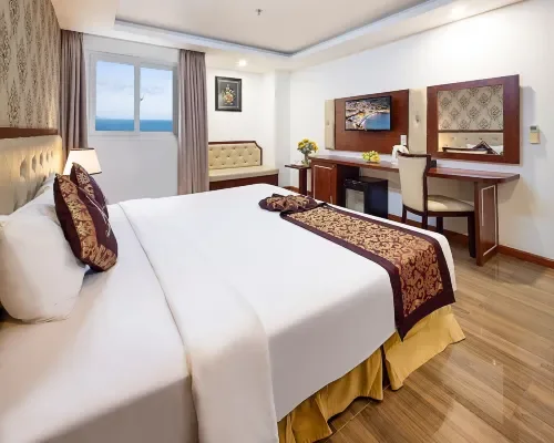 Phòng nghỉ tại Paris Luxury Hotel & Apartment Nha Trang – góc 2