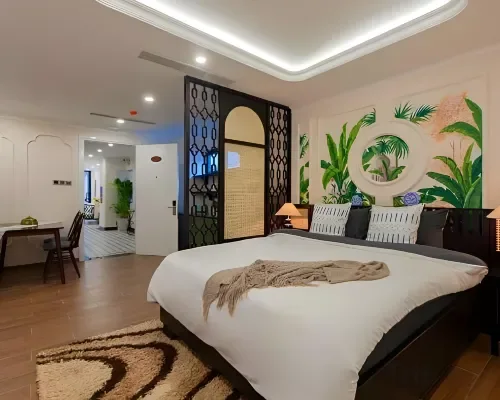 Phòng nghỉ tại Pavillon Garden Hotel Nha Trang – góc 3