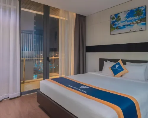 Phòng nghỉ tại Poseidon Nha Trang Hotel – góc 3