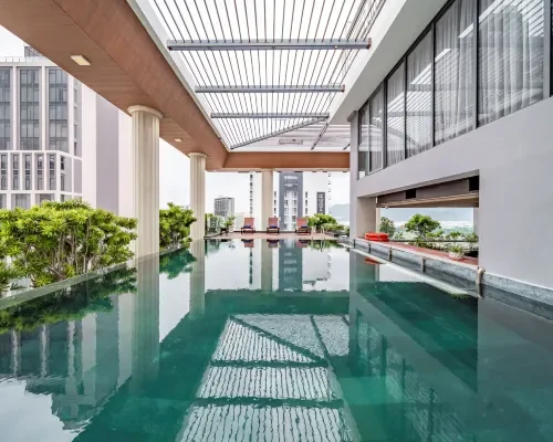 Hồ bơi tại Poseidon Nha Trang Hotel – góc 2