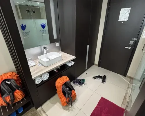 Phòng tắm tại Poseidon Nha Trang Hotel – góc 3