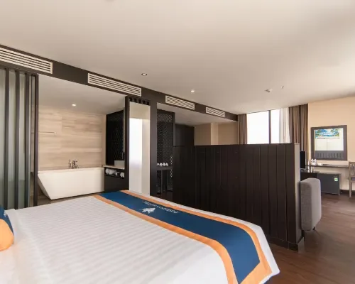 Phòng nghỉ tại Poseidon Nha Trang Hotel – góc 4