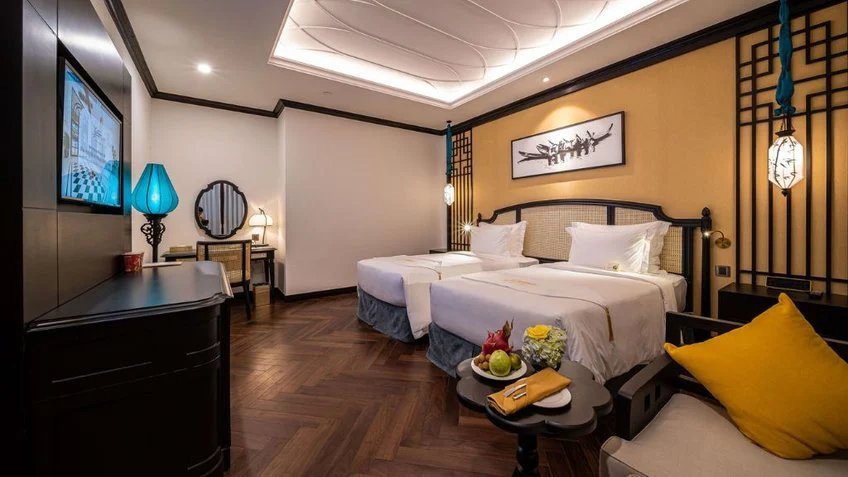Phòng nghỉ tại Potique Hotel Nha Trang