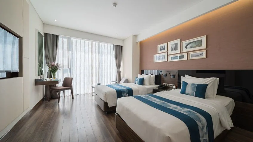 Phòng nghỉ tại Queen Ann Nha Trang Hotel – góc 2