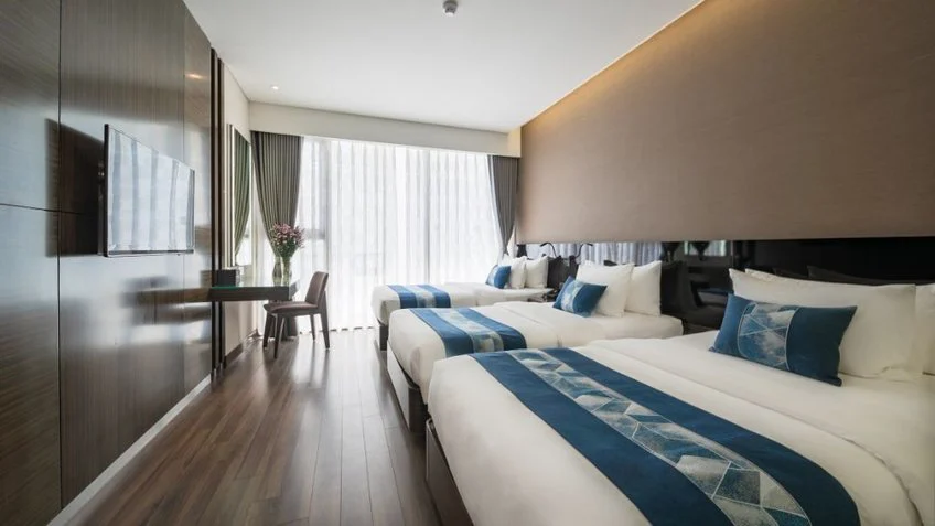 Phòng nghỉ tại Queen Ann Nha Trang Hotel – góc 9