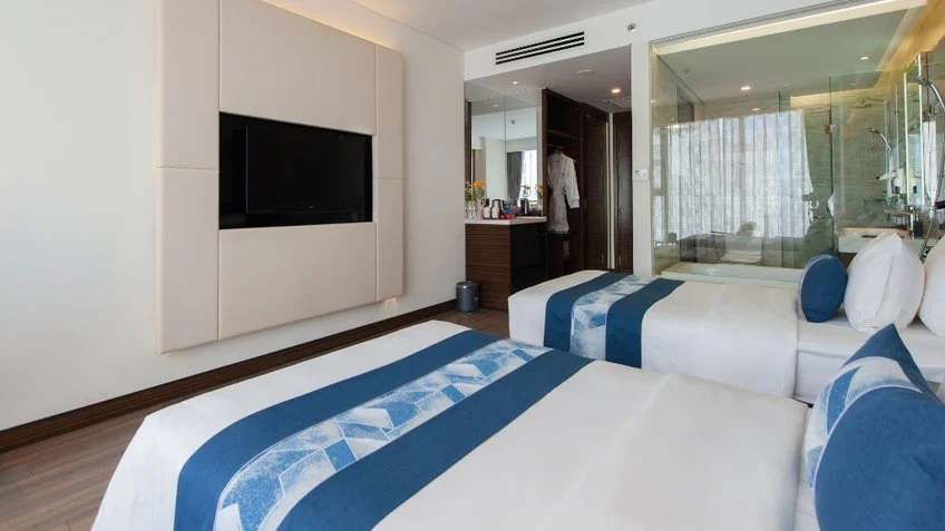 Phòng nghỉ tại Queen Ann Nha Trang Hotel – góc 4