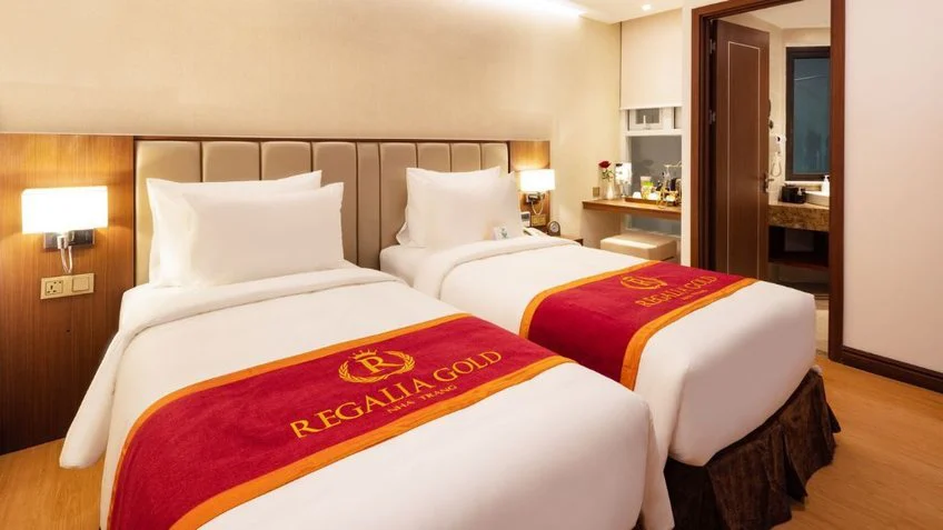 Phòng nghỉ tại Regalia Gold Hotel Nha Trang – góc 6