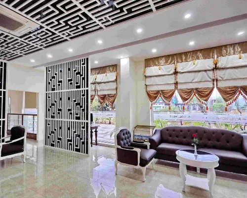 Sảnh và khu đón khách tại Rigel Hotel Nha Trang