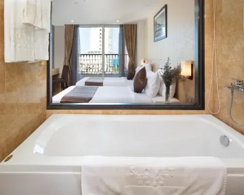 Phòng tắm tại Sao Việt Nha Trang Hotel