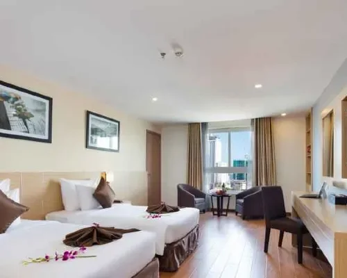 Phòng nghỉ tại Sao Việt Nha Trang Hotel – góc 4