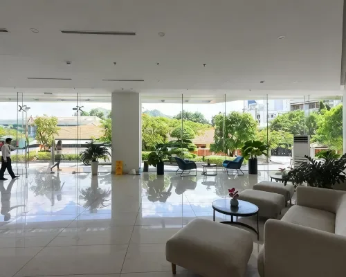 Lối đi ra khu bãi biển