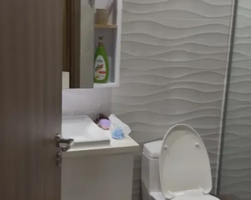 Phòng khách nhìn ra biển