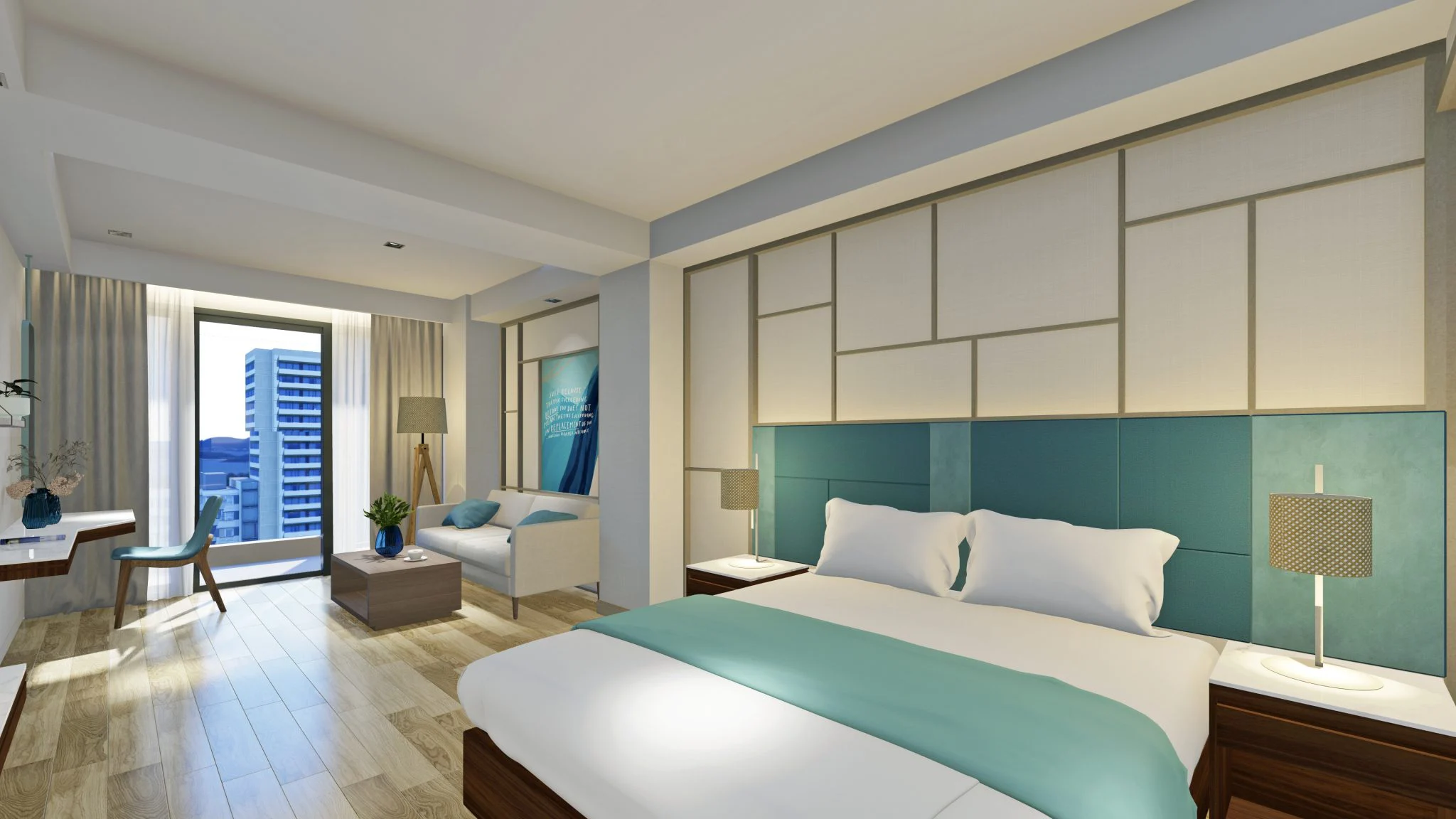 Phòng nghỉ tại Seaesta Nha Trang Hotel – góc 9