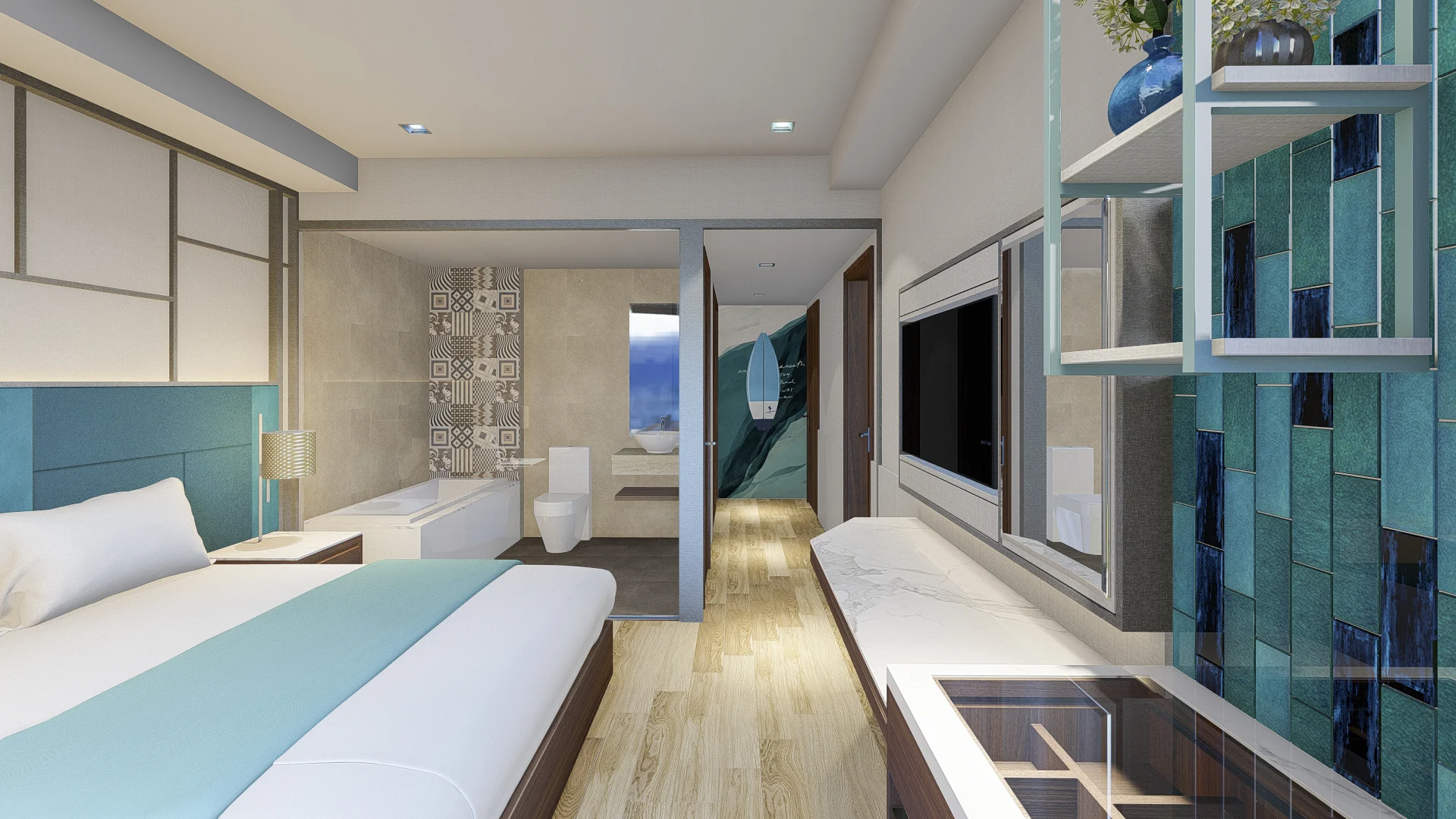 Phòng nghỉ tại Seaesta Nha Trang Hotel – góc 10