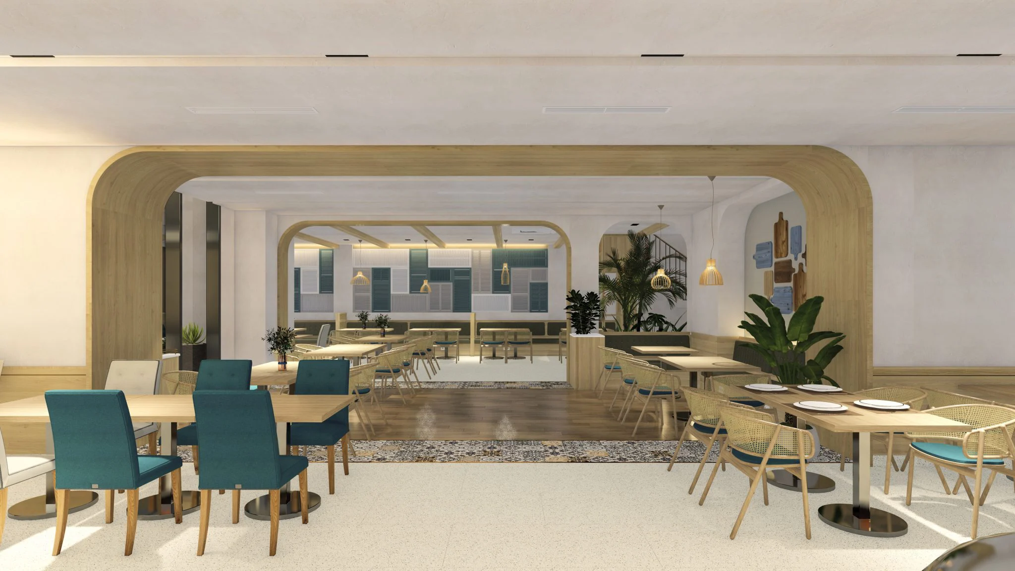 Không gian ăn uống tại Seaesta Nha Trang Hotel