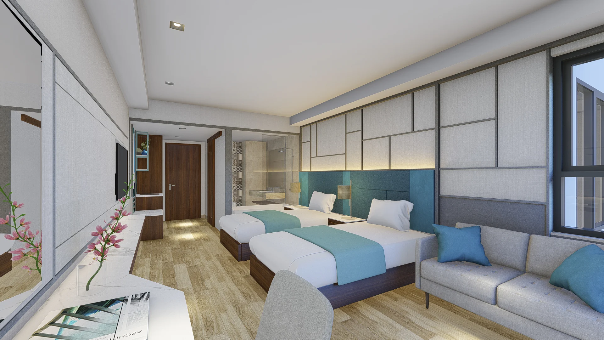 Phòng nghỉ tại Seaesta Nha Trang Hotel – góc 11