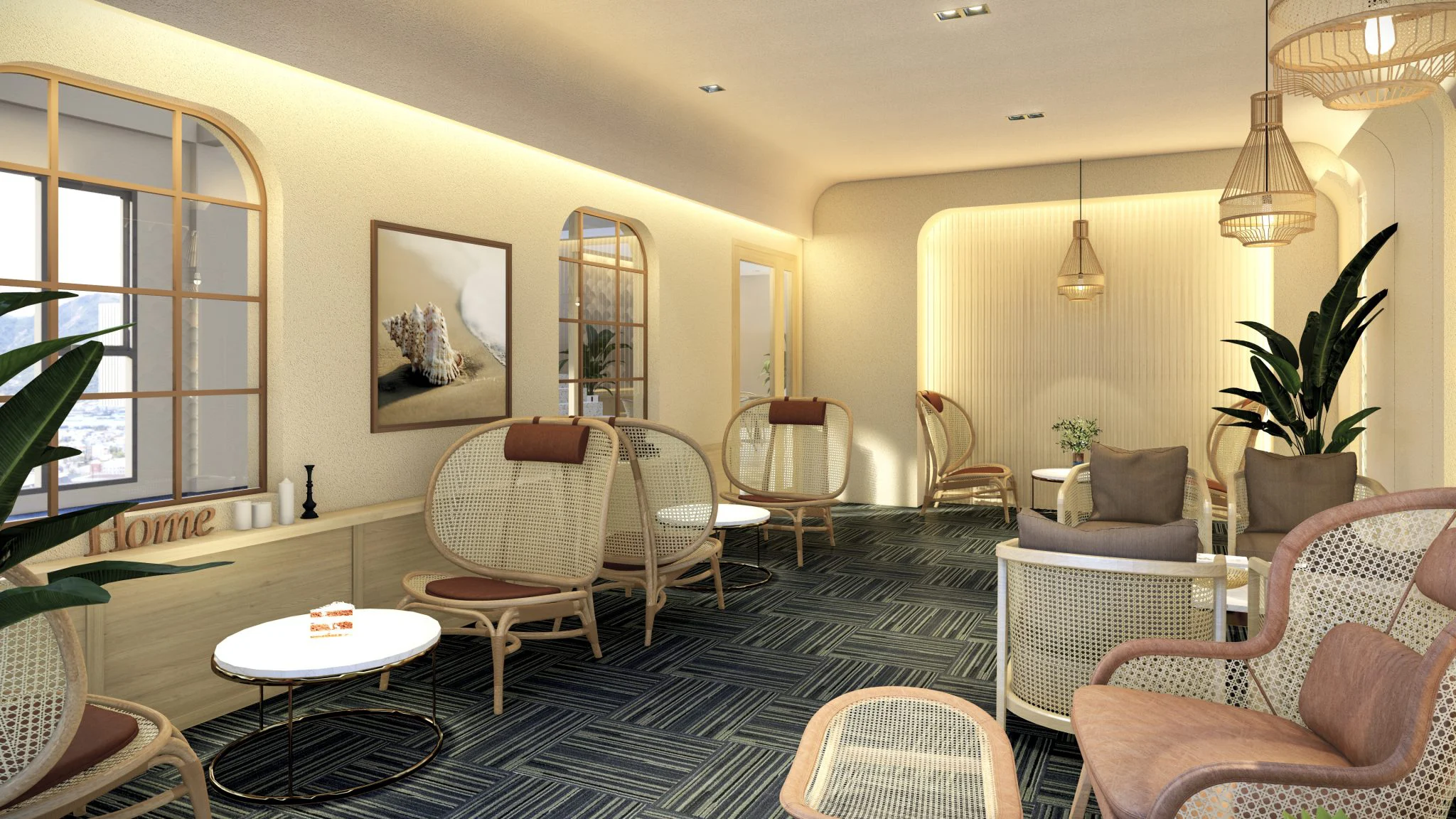 Sảnh và khu đón khách tại Seaesta Nha Trang Hotel