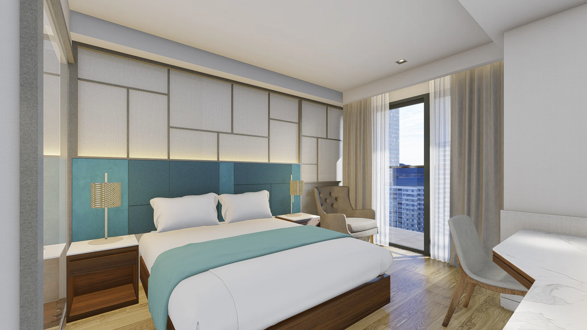 Phòng nghỉ tại Seaesta Nha Trang Hotel – góc 12