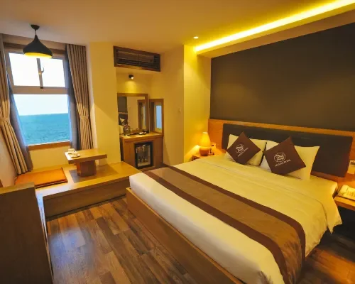 Phòng giường đôi tại Seasing Boutique Hotel Nha Trang