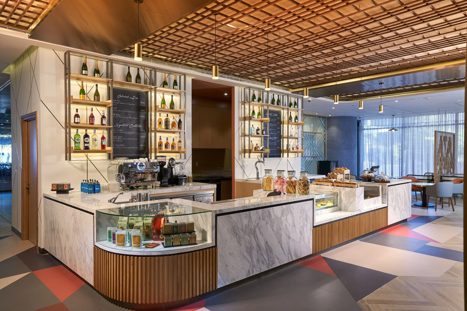 Khu phục vụ đồ uống tại Sheraton