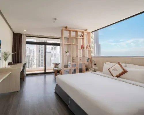 Phòng nghỉ tại Stella Maris Nha Trang Hotel – góc 8