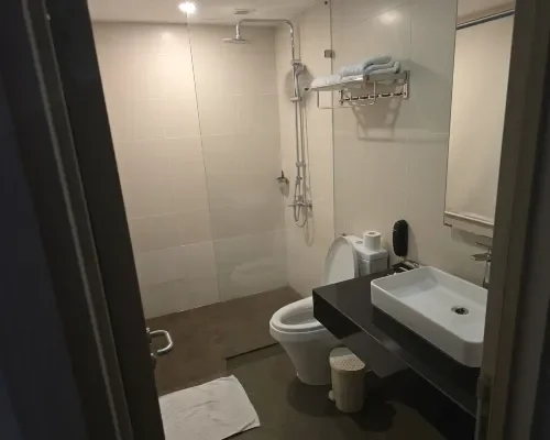 Phòng tắm tại Stella Maris Nha Trang Hotel