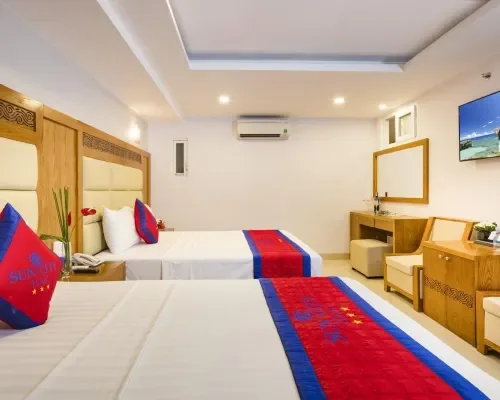 Phòng hai giường tại Sun City Hotel Nha Trang