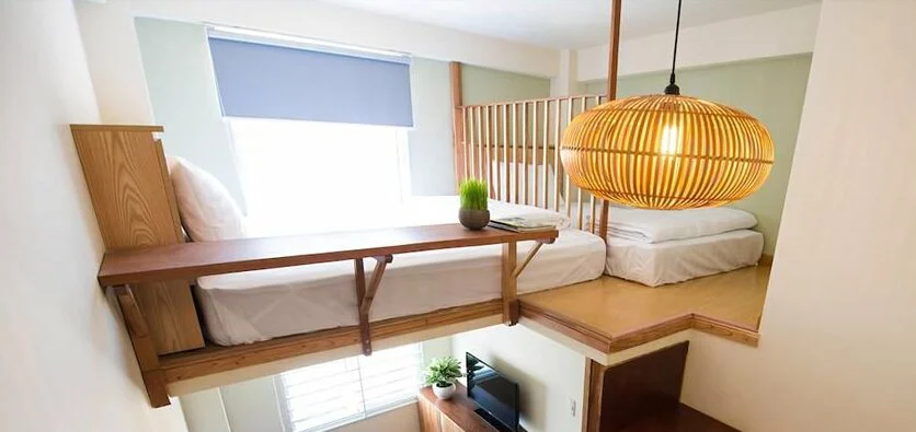 Khu ngồi nghỉ trong hostel
