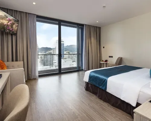 Phòng nghỉ tại The Art Nest Hotel Nha Trang