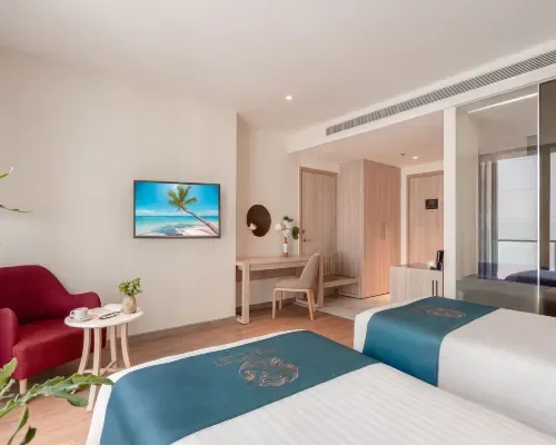 Phòng nghỉ tại The Art Nest Hotel Nha Trang – góc 4