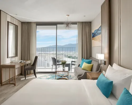 Phòng nghỉ tại The Empyrean Nha Trang